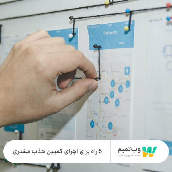 5 راه برای اجرای کمپین جذب مشتری موفق - وب تمیم