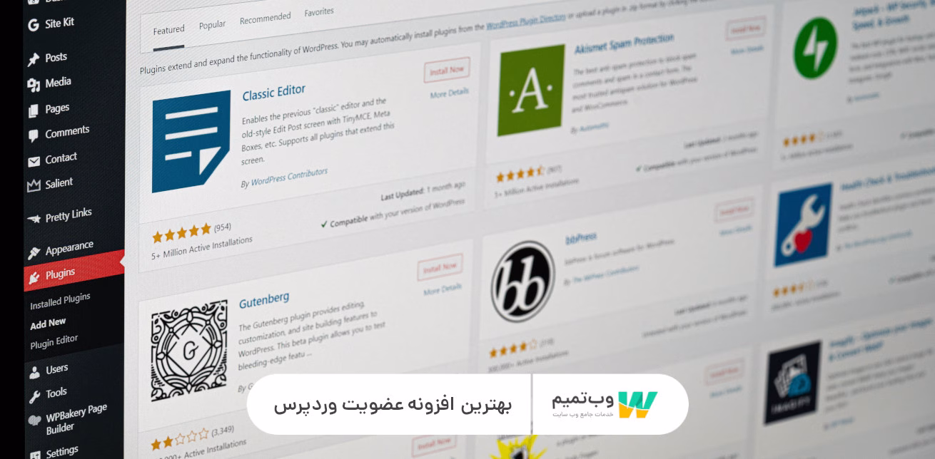 بهترین افزونه عضویت وردپرس   وب تمیم