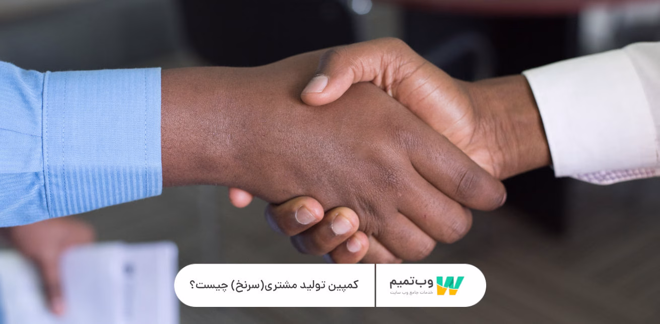 کمپین تولید مشتری(سرنخ) چیست؟   وب تمیم