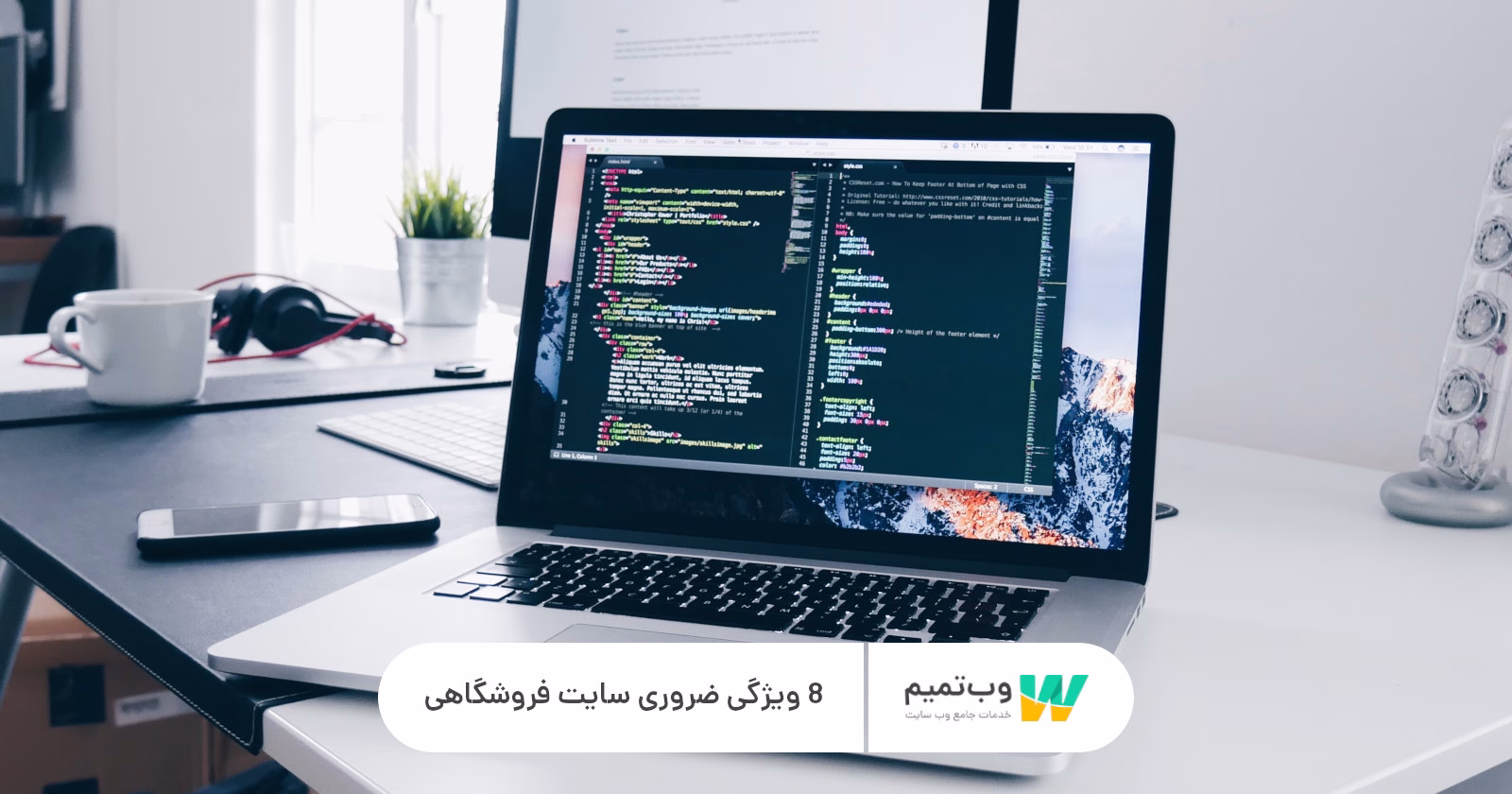 8 ویژگی ضروری سایت فروشگاهی وب تمیم