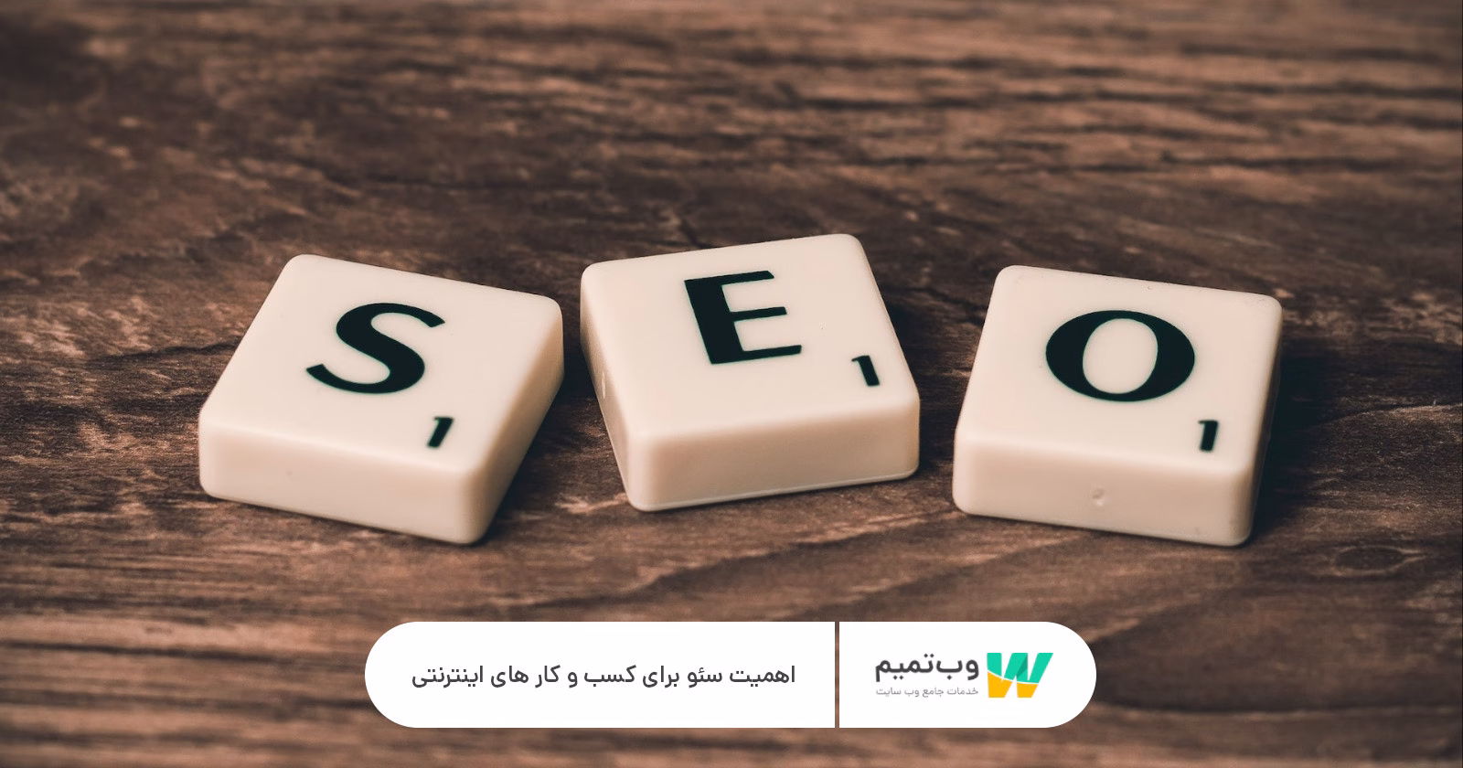 اهمیت سئو برای کسب و کار های اینترنتی وب تمیم