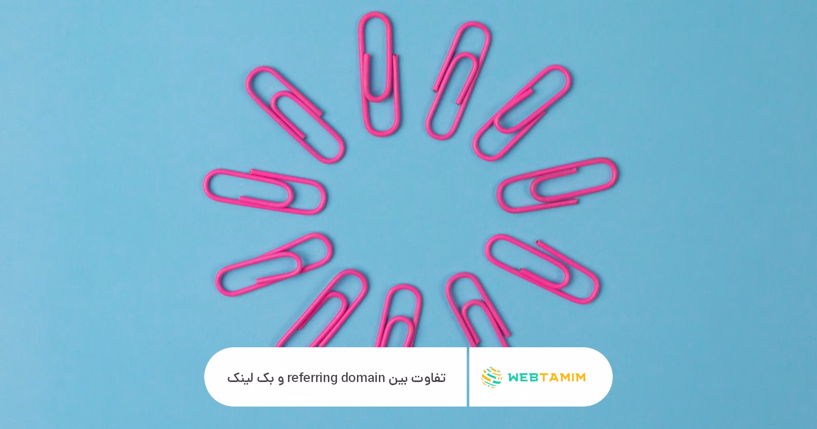 تفاوت بین دامنه ارجاع دهنده یا referring domain و بک لینک وب تمیم