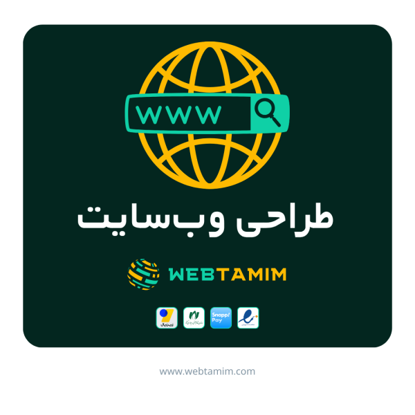 طراحی وب سایت وب تمیم